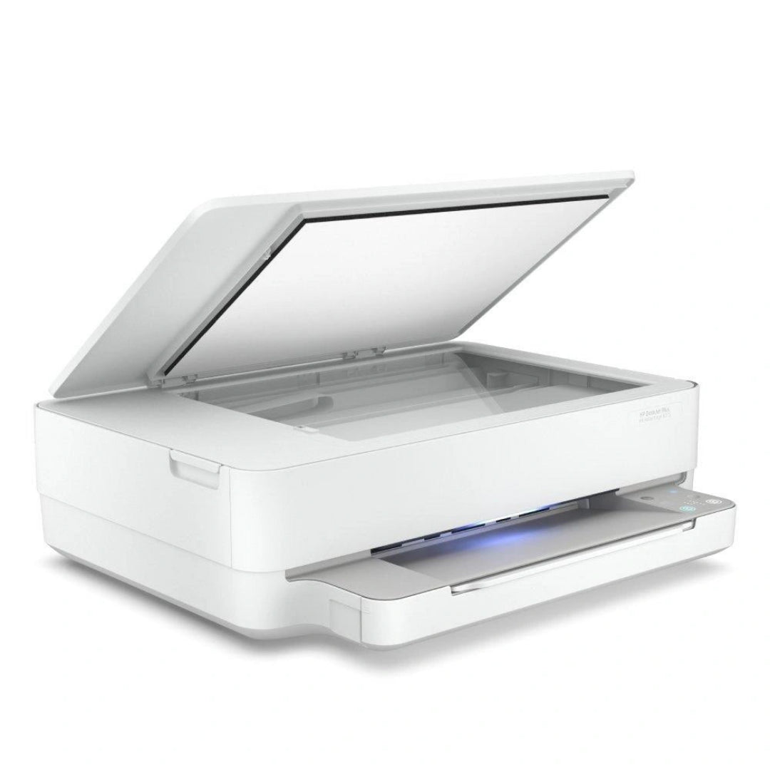 HP DeskJet Plus Ink Advantage 6075 Wireless All-in-One Inkjet Printer 5SE22C Side View