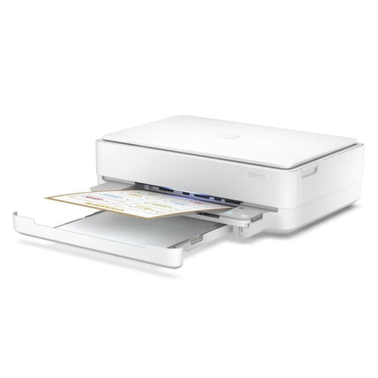 HP DeskJet Plus Ink Advantage 6075 Wireless All-in-One Inkjet Printer 5SE22C Side View