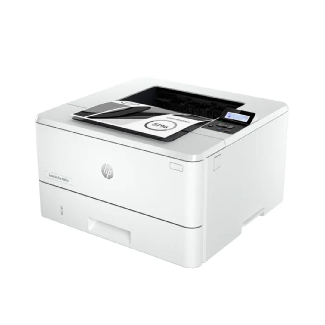 HP LaserJet Pro 4003dn Monochrome Laser Printer 2Z609A Side View