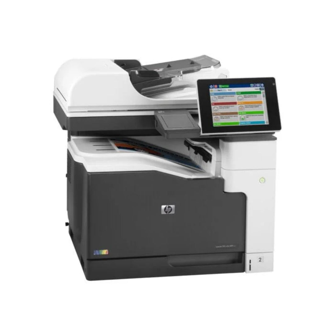 HP Color LaserJet Enterprise Flow MFP M776zs Printer Side View