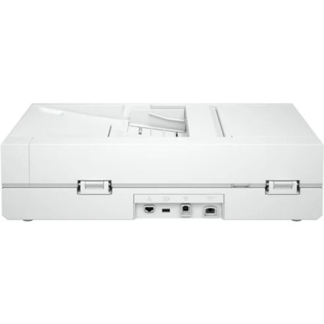 HP ScanJet Enterprise Flow N6600 fnw1 Enterprise Document Scanner Back View