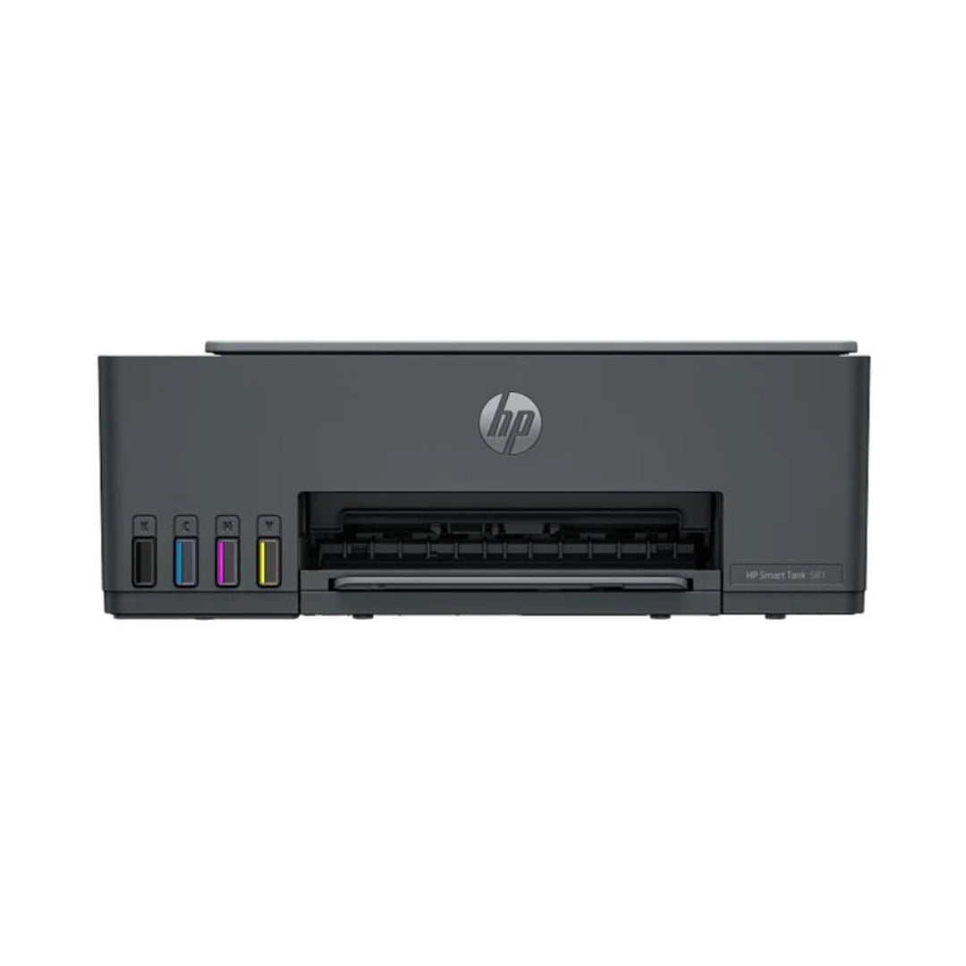 HP Smart Tank 581 AIO Print, Scan Copy Wireless Color Ink Tank Printer 4A8D4A Front View