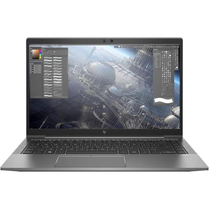 HP ZBook Firefly 14 G8 Intel Core i5-1135G7 8GB 256GB SSD 14" FHD Gray K96GFG Front View