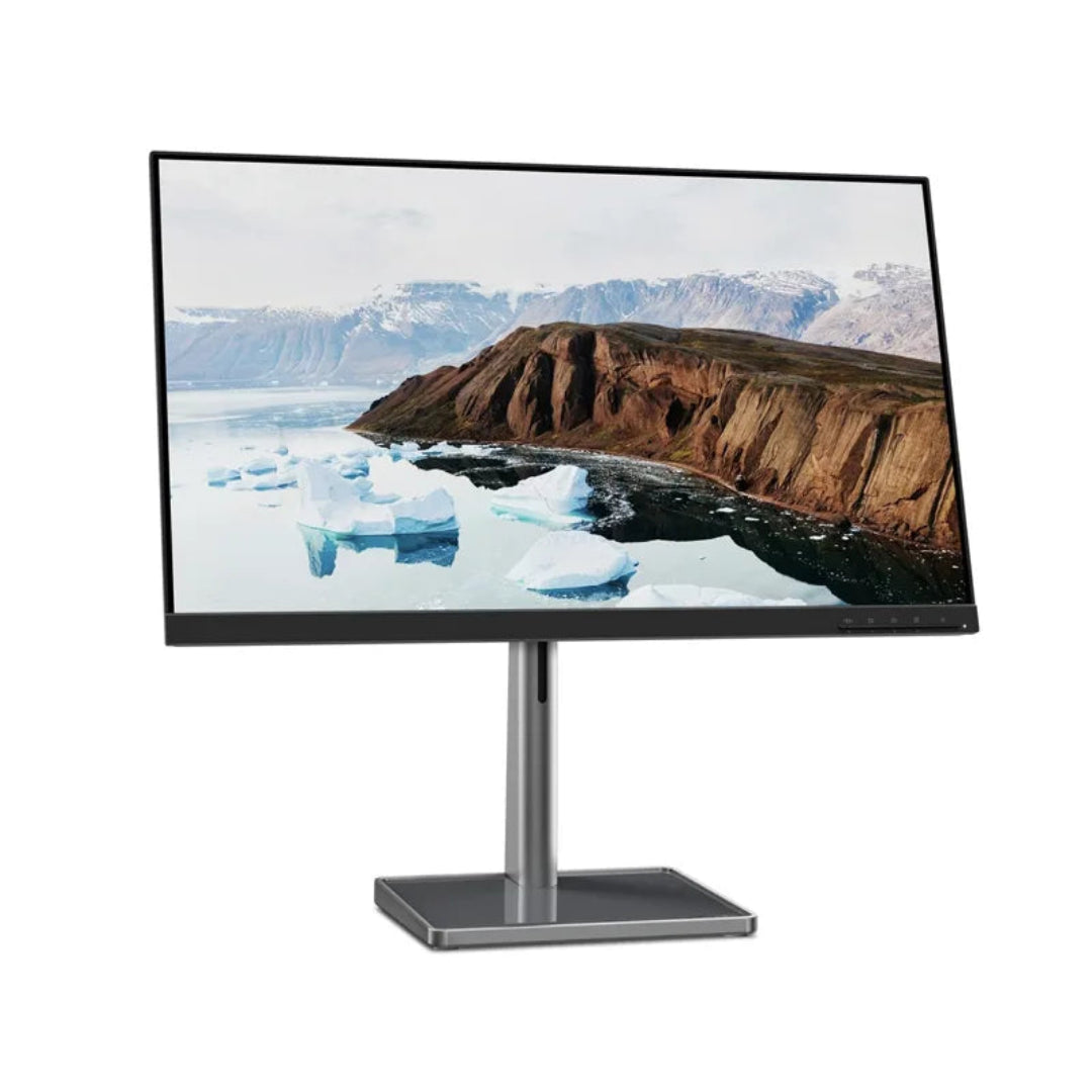 Lenovo L27m-30 27" Full HD IPS USB-C 75W Built-in Speakers Monitor 66D1GAC1UK Side View