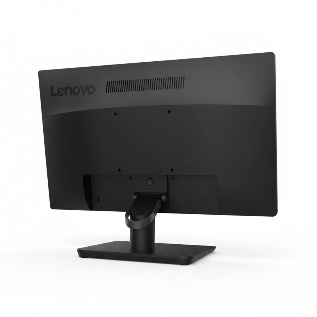 lenovo D19 10 18.5" HD TN 60Hz 5ms HDMI & VGA Black Business Monitor 66C0KAC6UK Back View
