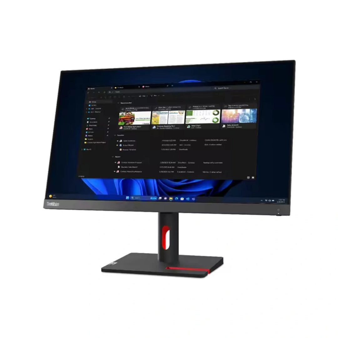 Lenovo L22e-40 21.5" Full HD VA 100Hz, HDMI VGA Home & Office Monitor 67AFKACBAE Side View