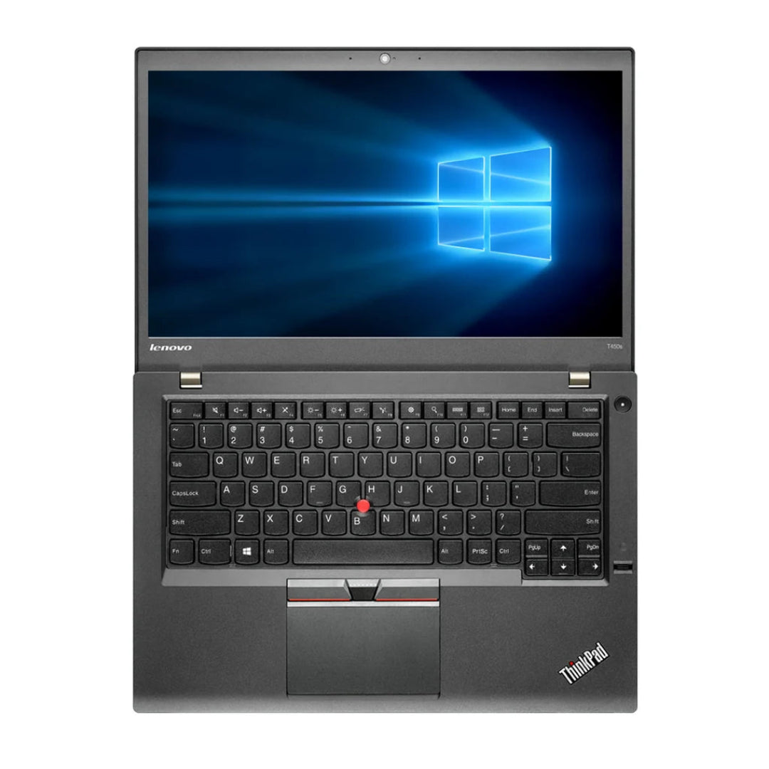 Lenovo ThinkPad T450s Intel Core i7-5600U 4GB 1TB HDD Intel HD 14" HD B8NK1M Front View