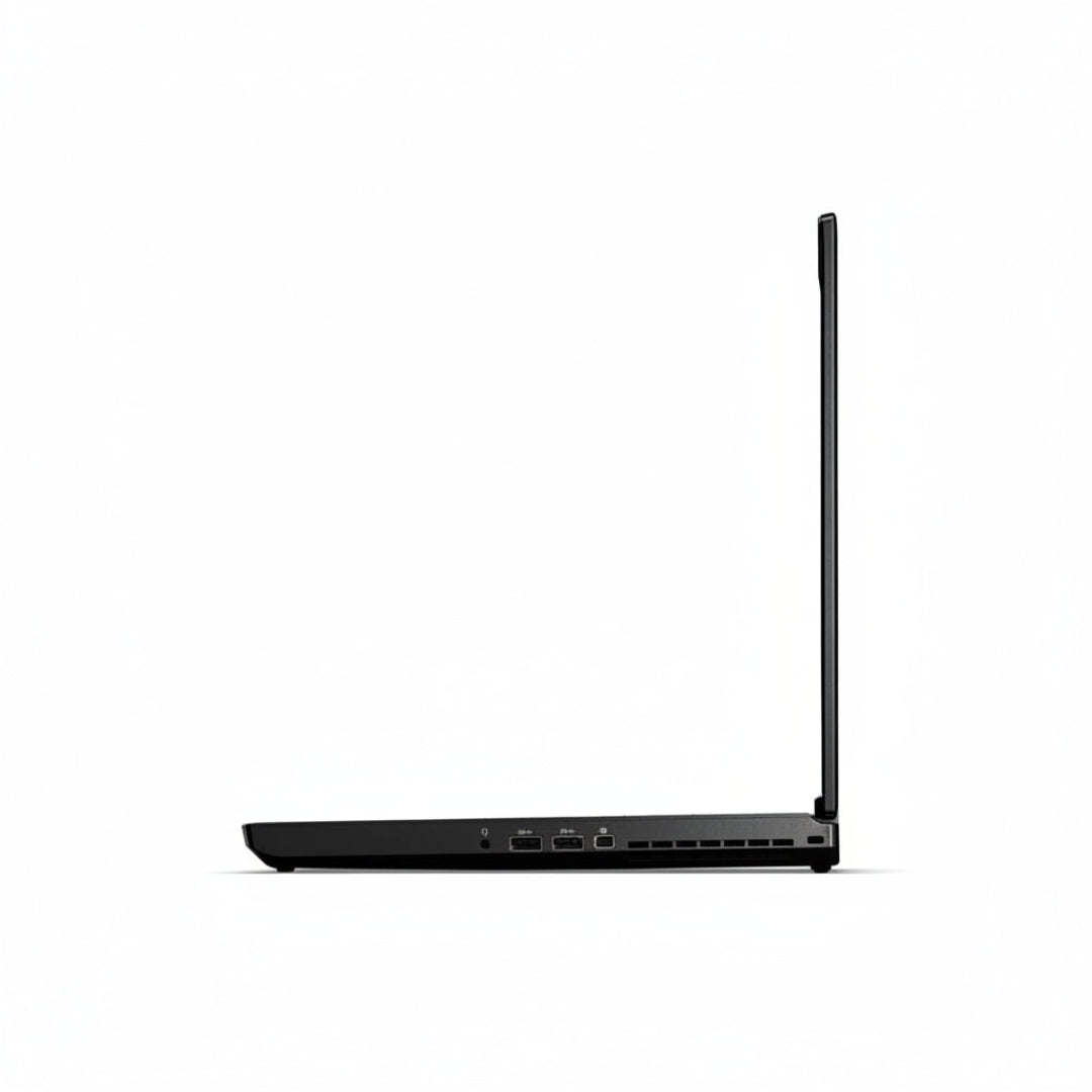 Lenovo Tthinpad P50  Core i7-6700HQ 16GB 256GB Quadro M1000M 4GB 15.6" DCK0DN Side View 