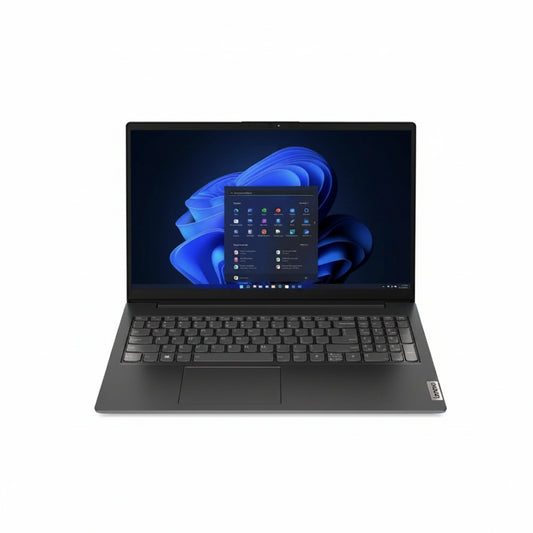 Lenovo V15 IIL 10th Gen Intel Core i3 8GB 256GB 15.6"FHD Intel UHD Black A6GG7F Front View