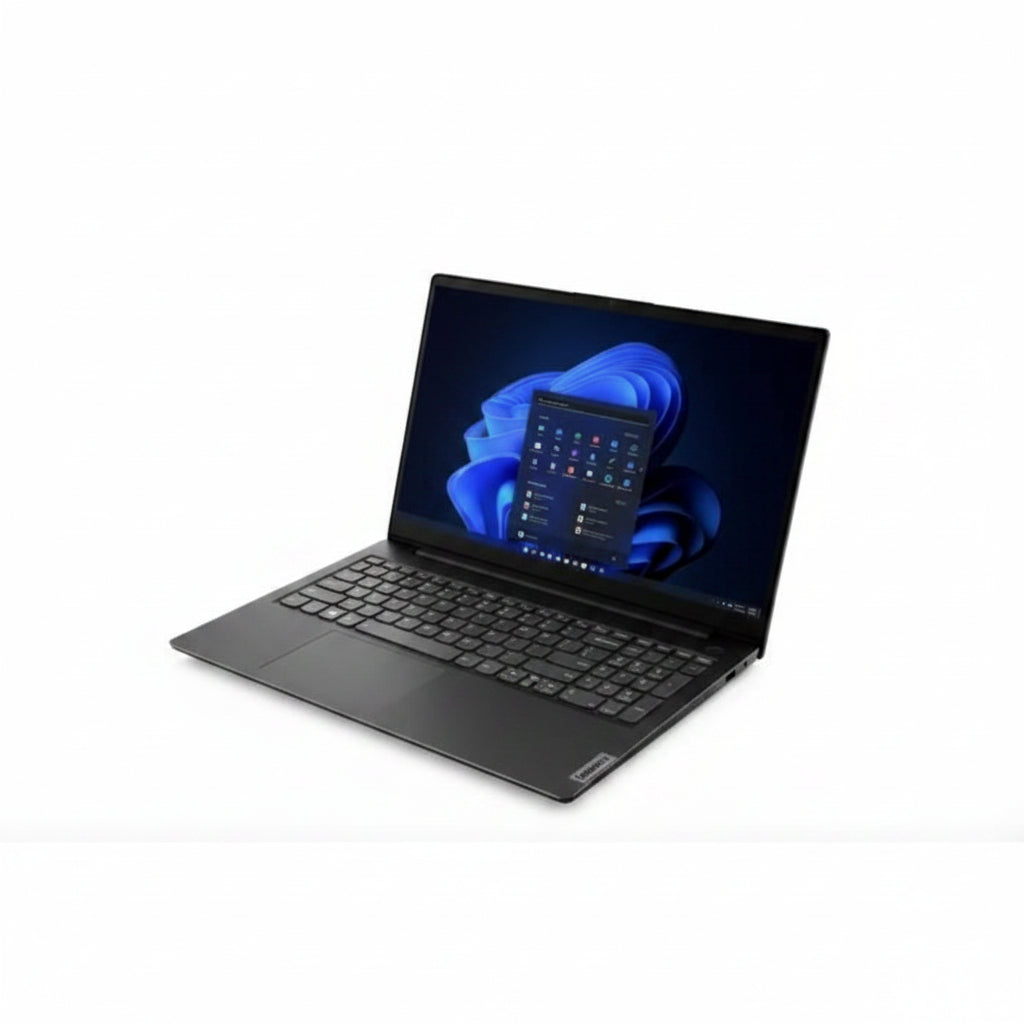 Lenovo V15 IIL 10th Gen Intel Core i3 8GB 256GB 15.6"FHD Intel UHD Black A6GG7F Side View