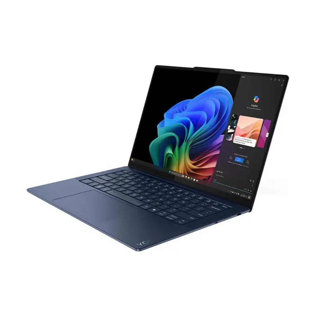 Lenovo Yoga Slim 7 Snapdragon X Elite 16GB 512GB SSD 14.5"Touch 3K OLED 27J8AH Side View