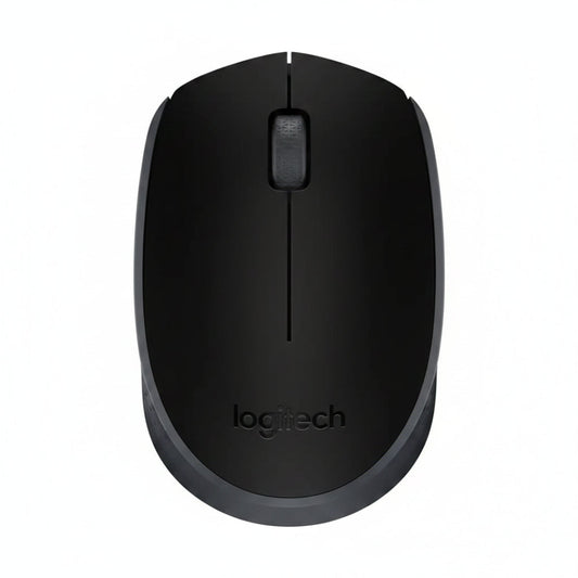 Logitech M171 Wireless Black Mouse Front View