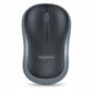 Logitech M85 Wireless Black Mouse Front View