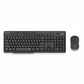 Logitech MK295 Wireless Black Keyboard and Mouse Combo Front View