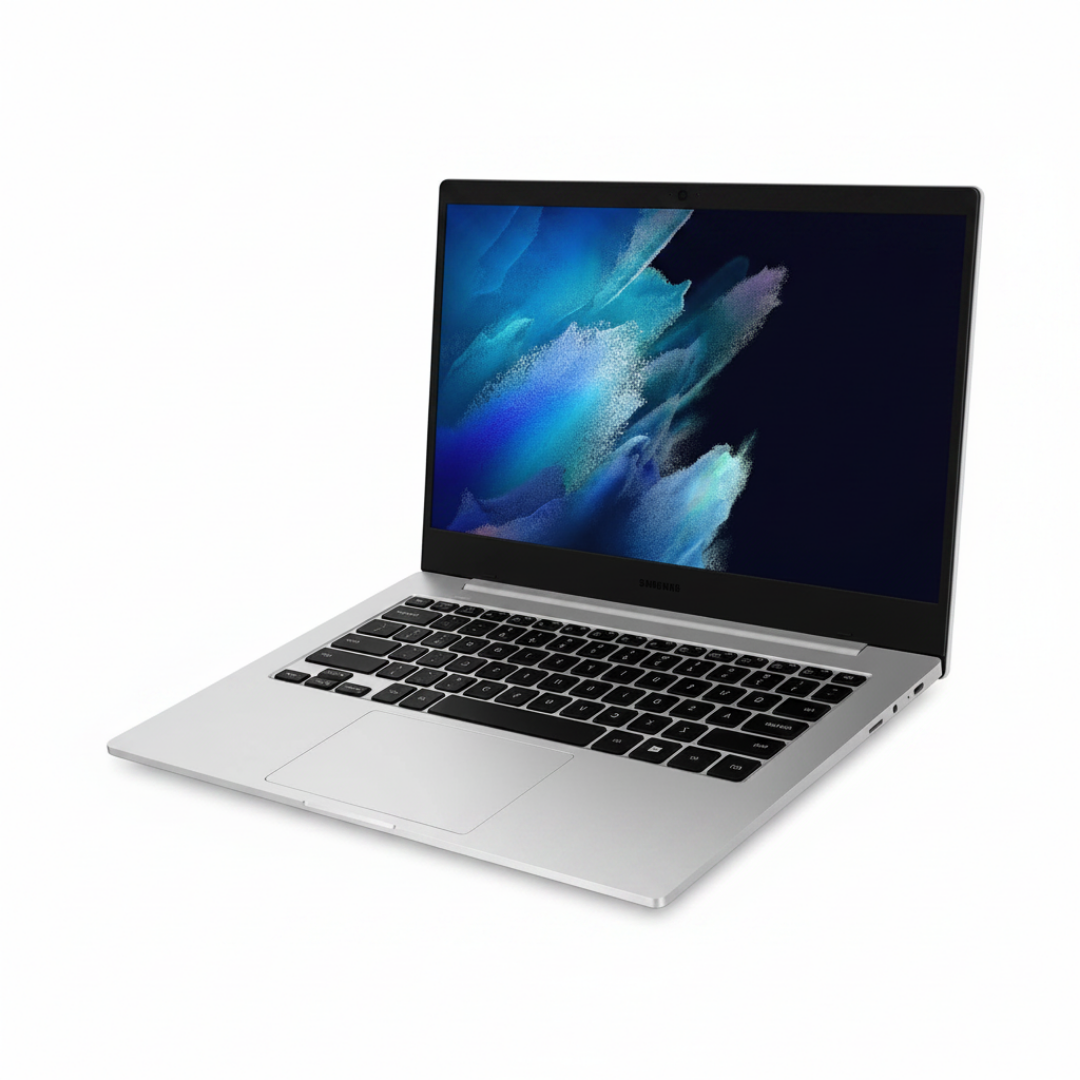 Samsung Galaxy Chromebook Go Celeron N4500 4GB 128GB Intel Uhd 14"HD OS NPJJ9M Side View