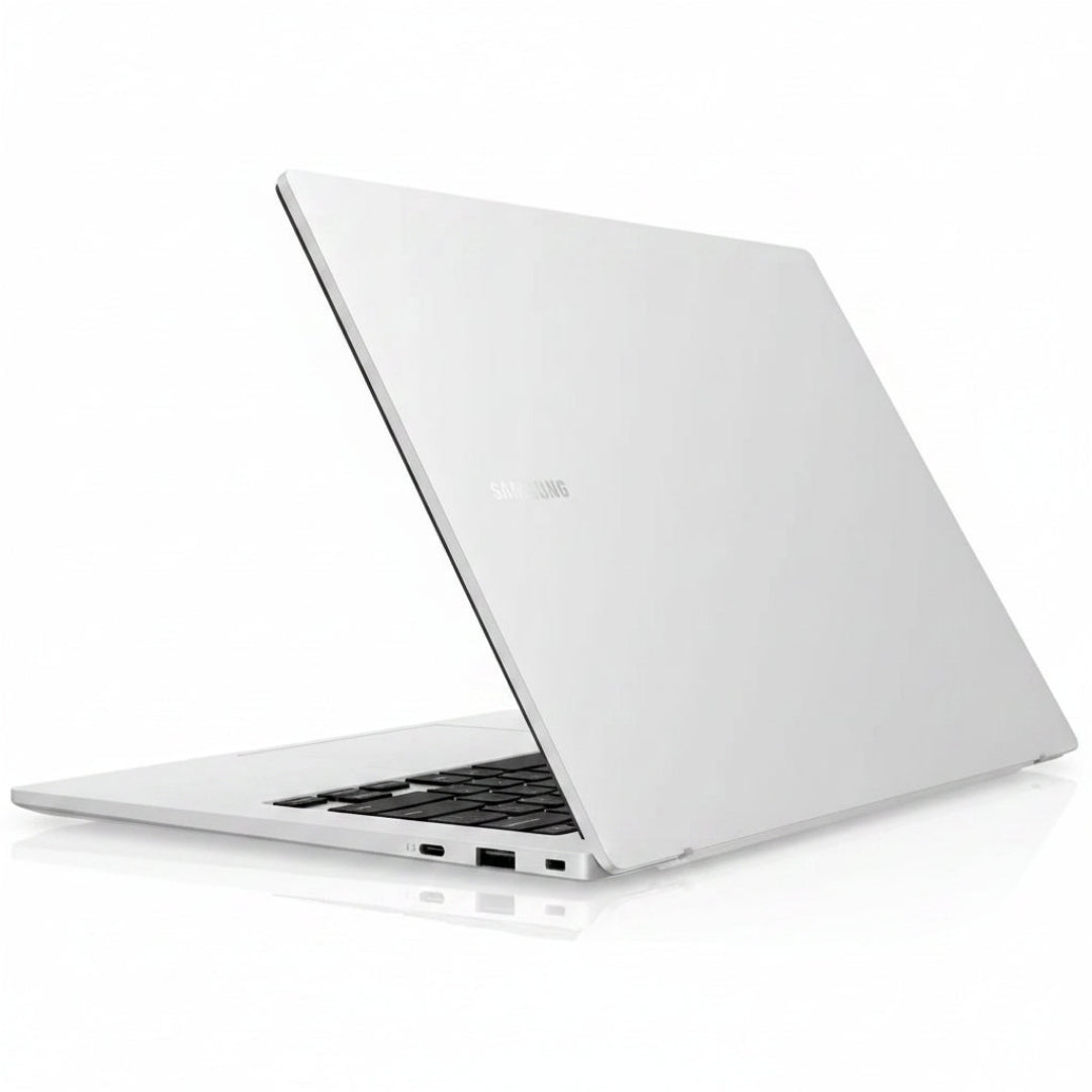 Samsung Galaxy Chromebook Go Celeron N4500 4GB 128GB Intel Uhd 14"HD OS NPJJ9M Back Side View