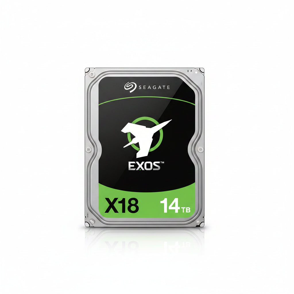 Seagate Exos X18 14TB Enterprise HDD 7200RPM 3.5 Internal Hard Drive ST14000NM000J