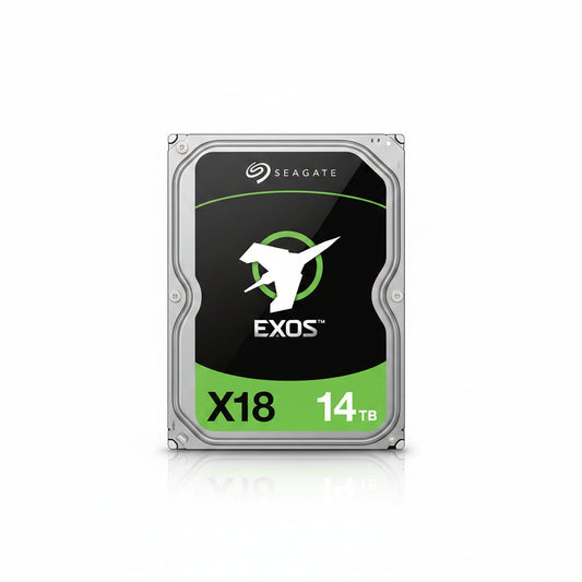 Seagate Exos X18 14TB Enterprise HDD 7200RPM 3.5 Internal Hard Drive ST14000NM000J