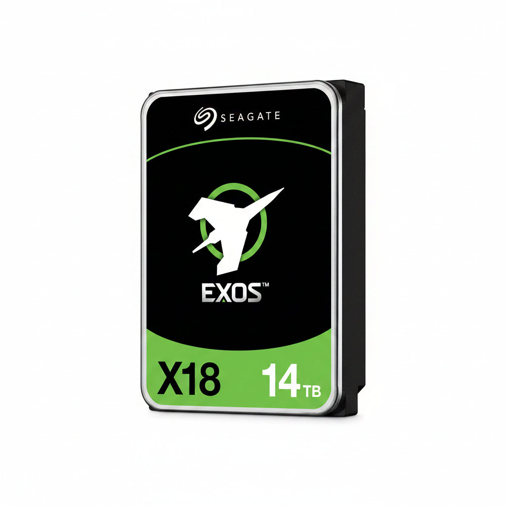 Seagate Exos X18 14TB Enterprise HDD 7200RPM 3.5 Internal Hard Drive ST14000NM000J