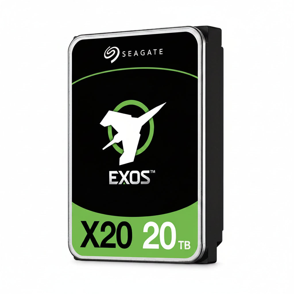 Seagate Exos X20 20TB SAS 12Gb/s 7200RPM Enterprise HDD ST20000NM002D