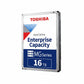 Toshiba MG09 16TB 3.5-Inch SATA 7200RPM Enterprise HDD MG09ACA16TE