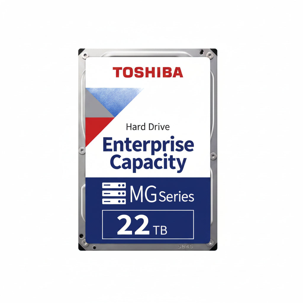 Toshiba MG10F 22TB Enterprise 7200RPM, 1GB Cache 3.5 Internal HDD MG10SFA22TE