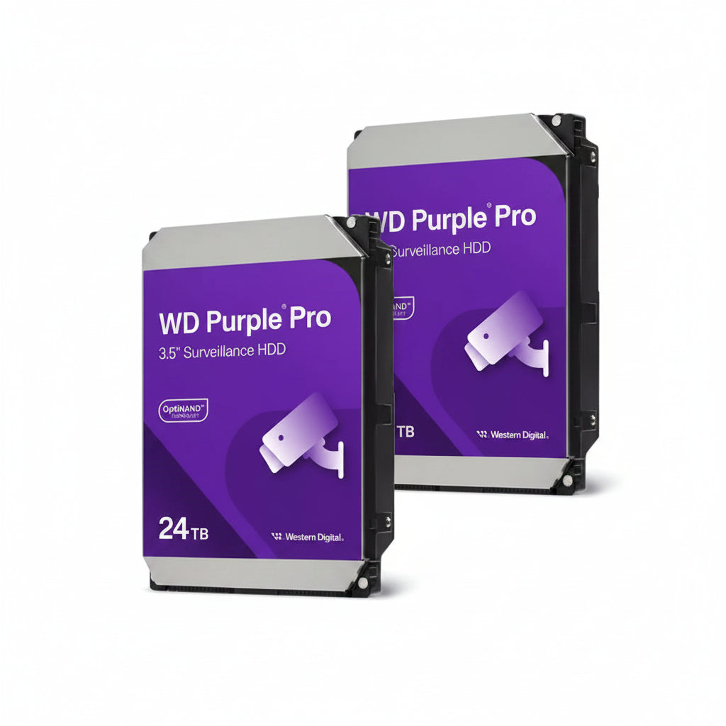 Western Digital WD Purple Pro 24TB SATA 6Gb/s 7200RPM Surveillance HDD WD241PURP
