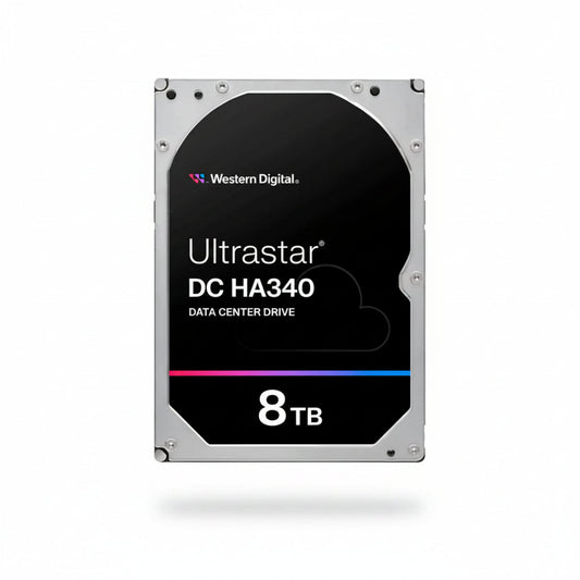 Western Digital Ultrastar DC HA340 8TB SATA 6Gb/s 7200RPM HDD WUS721208BLE604