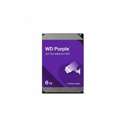 Western Digital WD Purple 6TB 5640RPM 256MB SATA Surveillance HDD WD64PURZ