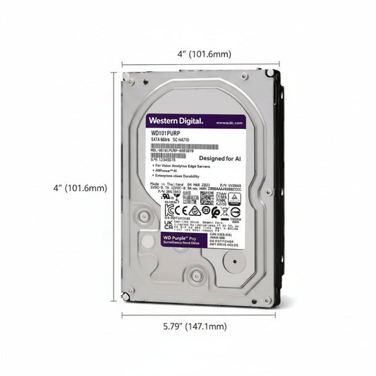 Western Digital WD Purple Pro 18TB 7200RPM 512MB SATA HDD WD181PURP