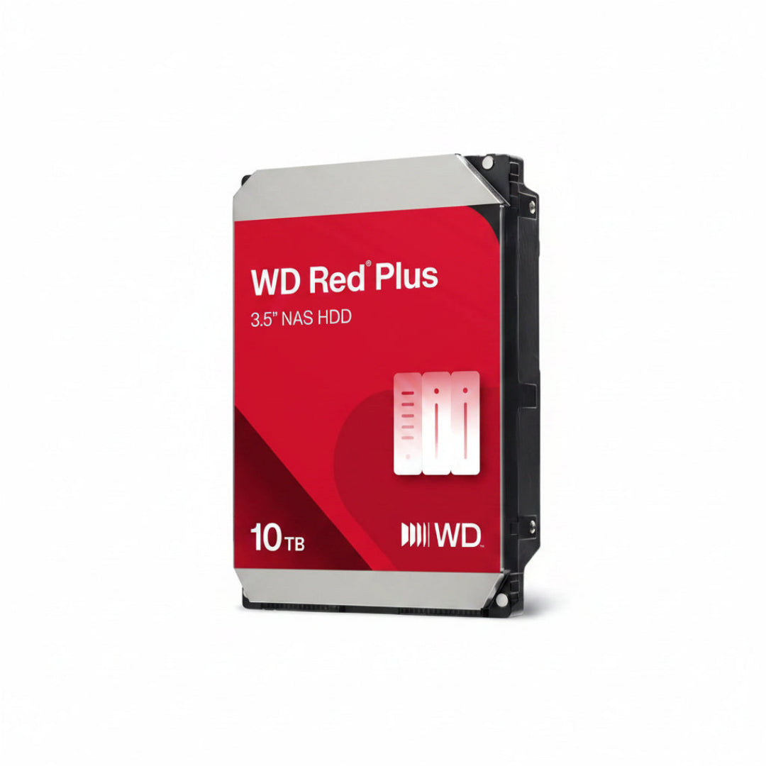 Western Digital WD Red Plus 10TB 7200RPM 512MB SATA NAS HDD WD100EFGX