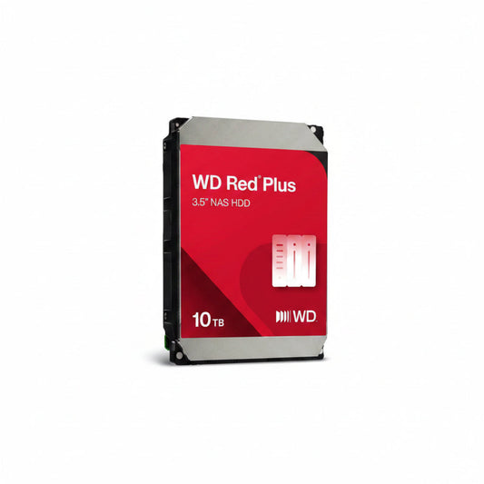 Western Digital WD Red Plus 10TB 7200RPM 512MB SATA NAS HDD WD100EFGX