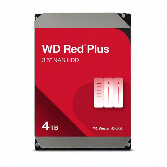 Western Digital WD Red Plus 4TB 5400RPM 128MB SATA NAS HDD WD40EFZZ