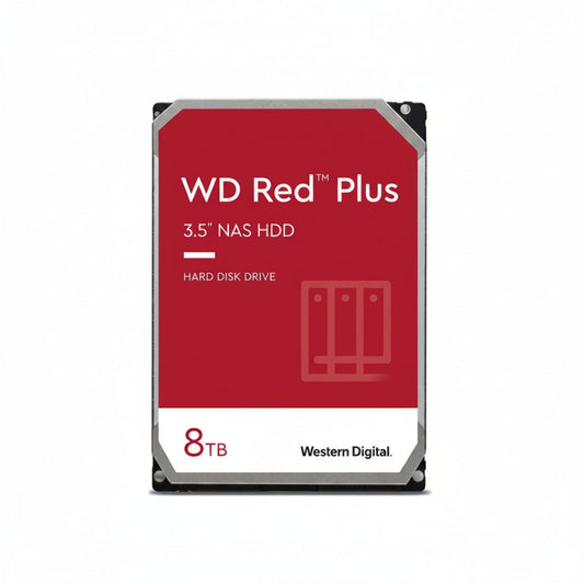 Western Digital WD Red Plus 8TB 5640RPM 256MB SATA NAS HDD WD80EFPX