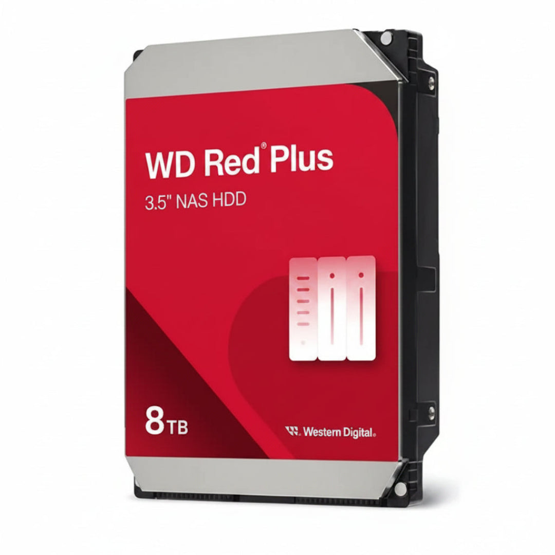 Western Digital WD Red Plus 8TB 5640RPM 256MB SATA NAS HDD WD80EFPX