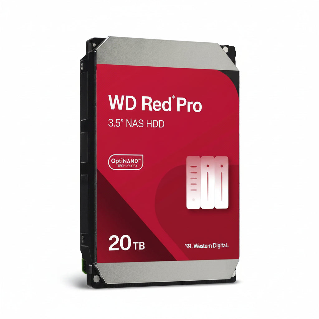Western Digital WD Red Pro 20TB SATA 6Gb/s 7200RPM NAS HDD WD202KFGX