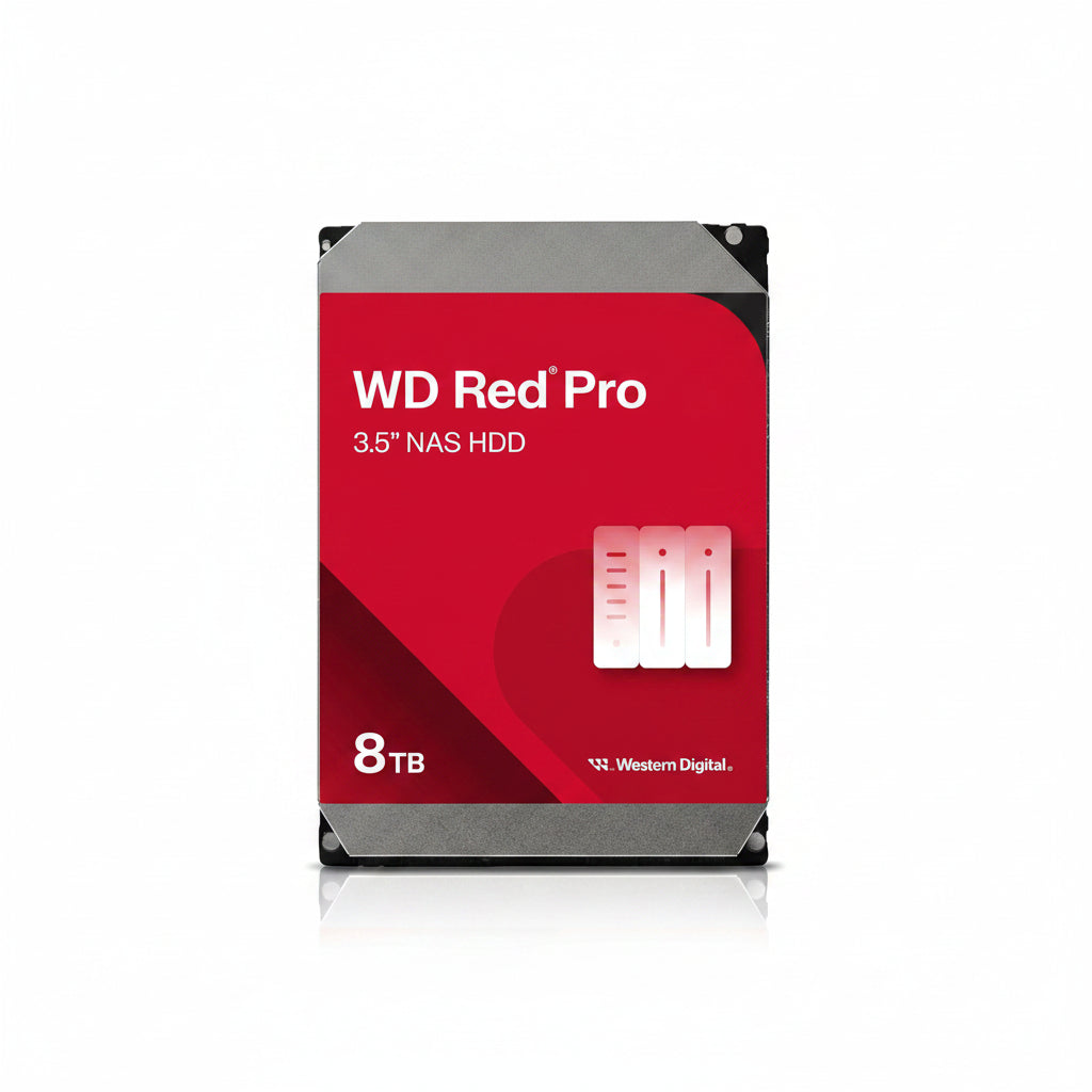 Western Digital WD Red Pro 8TB 7200RPM 256MB SATA NAS HDD WD8005FFBX